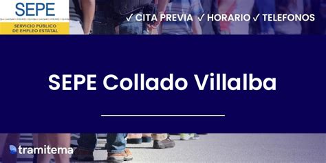 Cita SEPE Collado Villalba